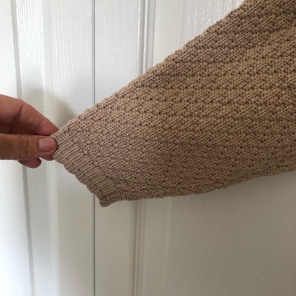 Vintage cotton knit Roll Neck sweater - Picture 5 of 11